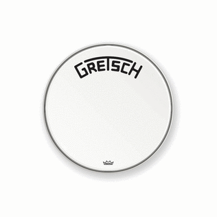 Gretsch Bass Head, Ctd 18in Brdkstr Logo