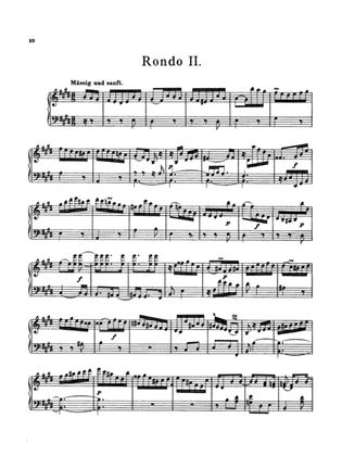 Bach: Sonatas, Fantasias & Rondos (Volume II)