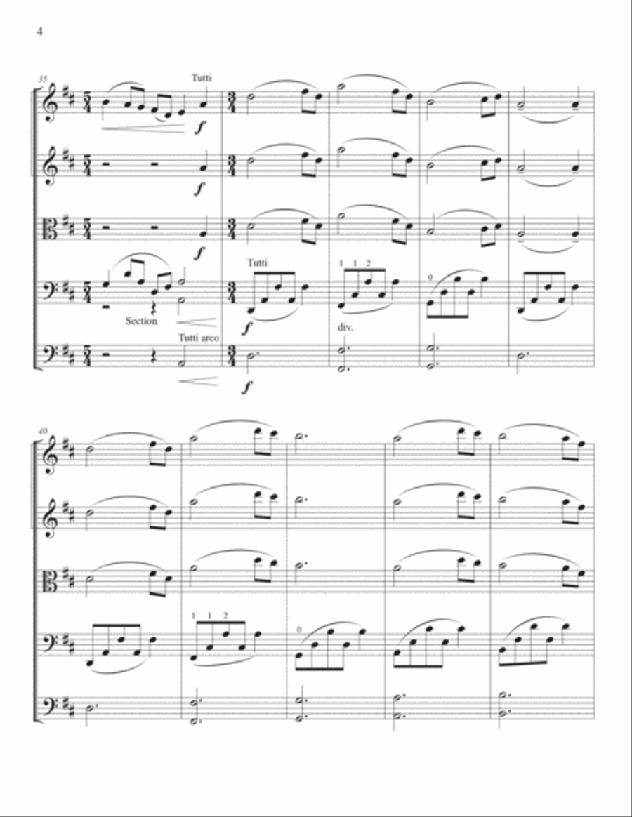 Alfred Moves To Helena Alfred Moves To Helena String Orchestra scores gallery preview page 4