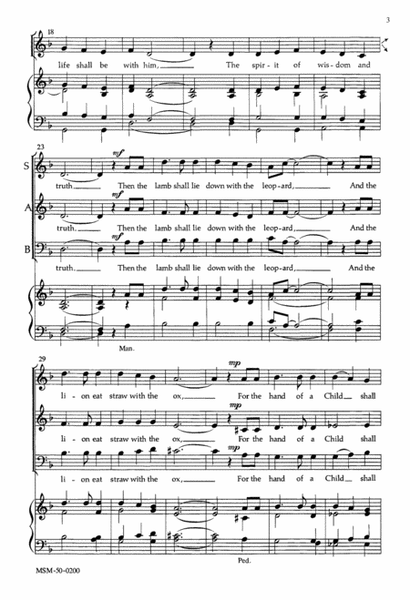 A Shoot Shall Come Forth (Downloadable Choral Score)