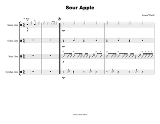 Sour Apple (Drumline Cadence)