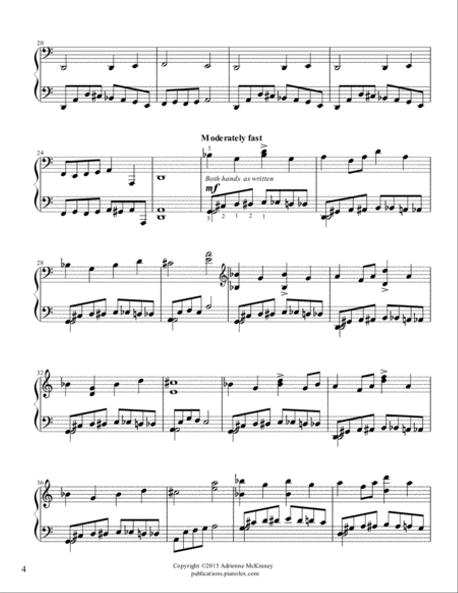 Macabre Incantation - Advanced Piano Solo Piano Solo scores gallery preview page 4