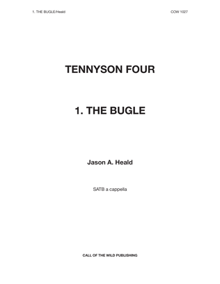 Book cover for "The Bugle" for SATB choir