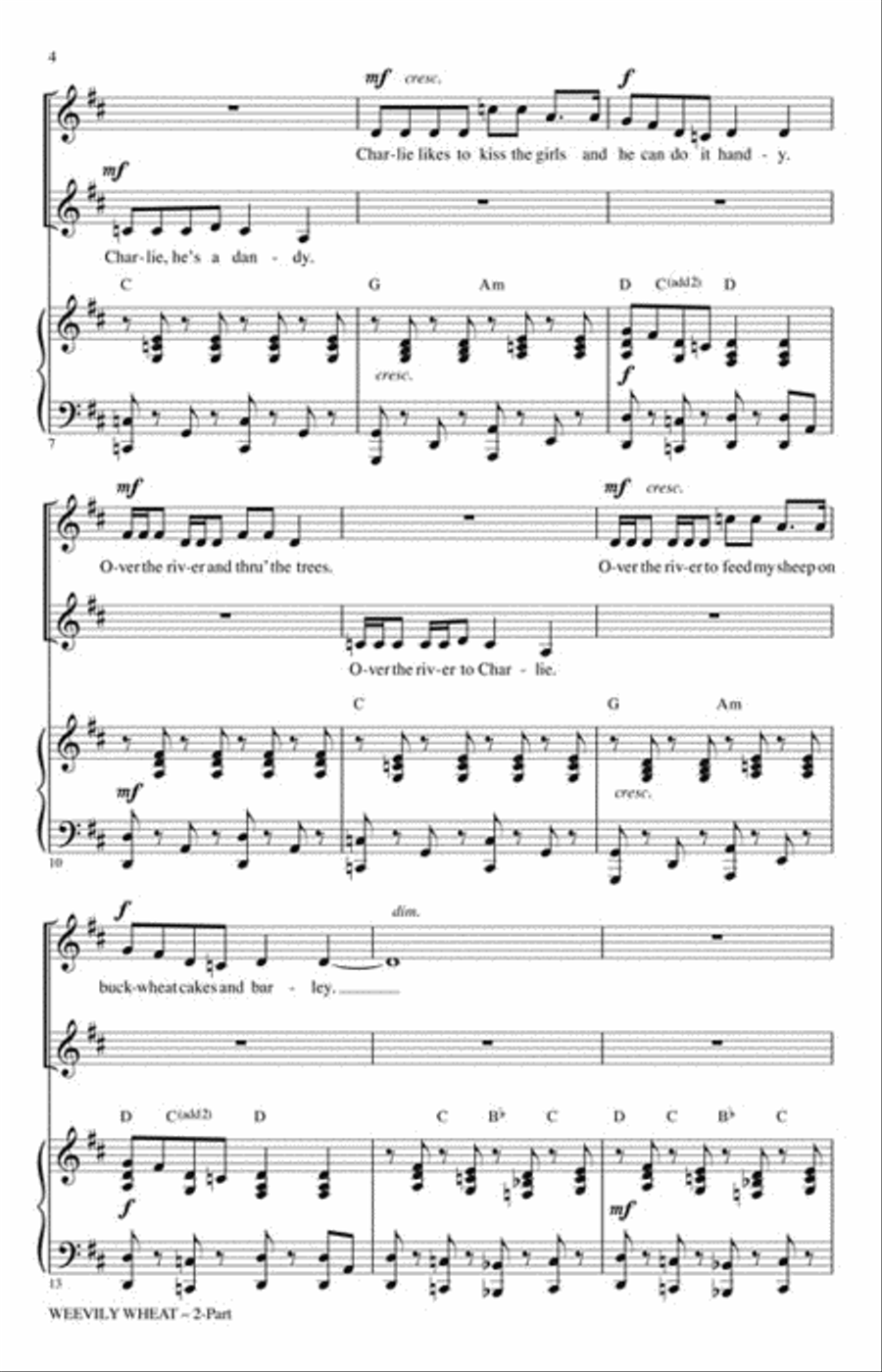 Weevily Wheat 2-Part scores gallery preview page 3