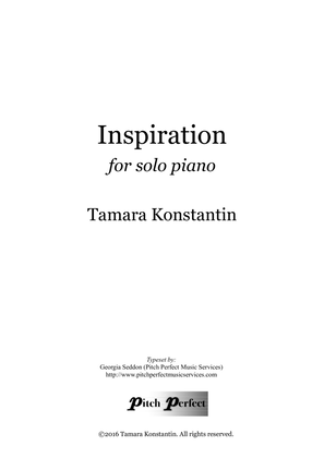 Inspiration - by Tamara Konstantin