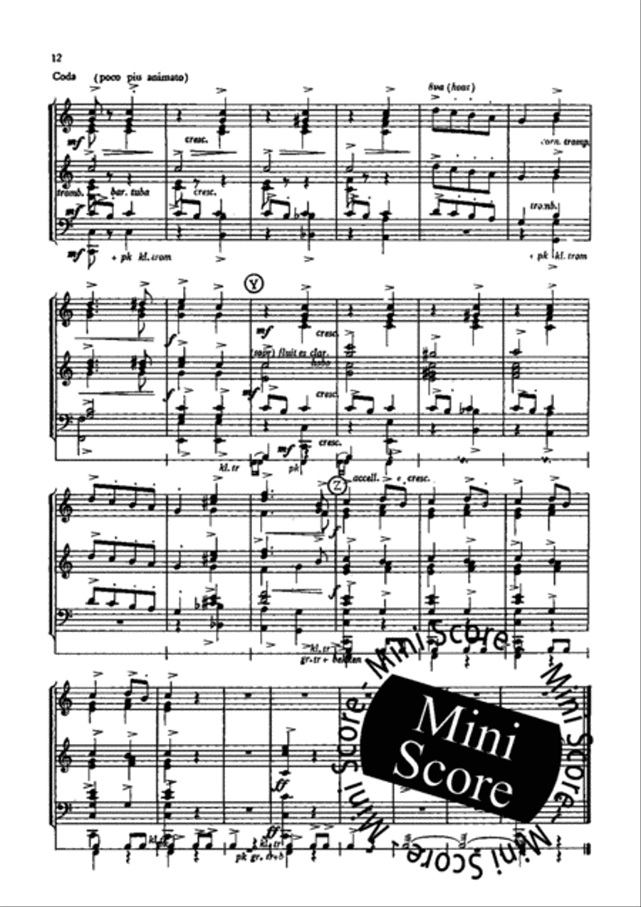 Suite Breve Concert Band scores gallery preview page 14