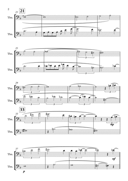 Blaart Bossa - trombone duet image number null