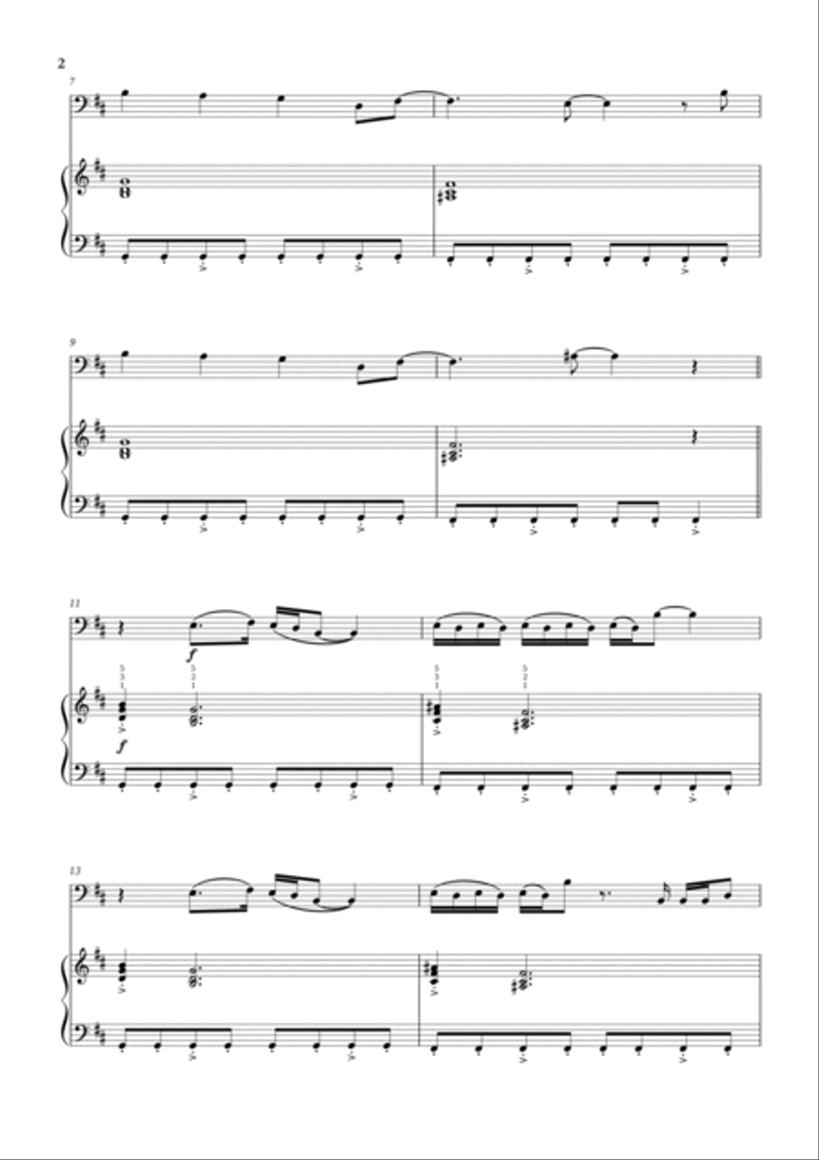 Enemy Piano scores gallery preview page 2