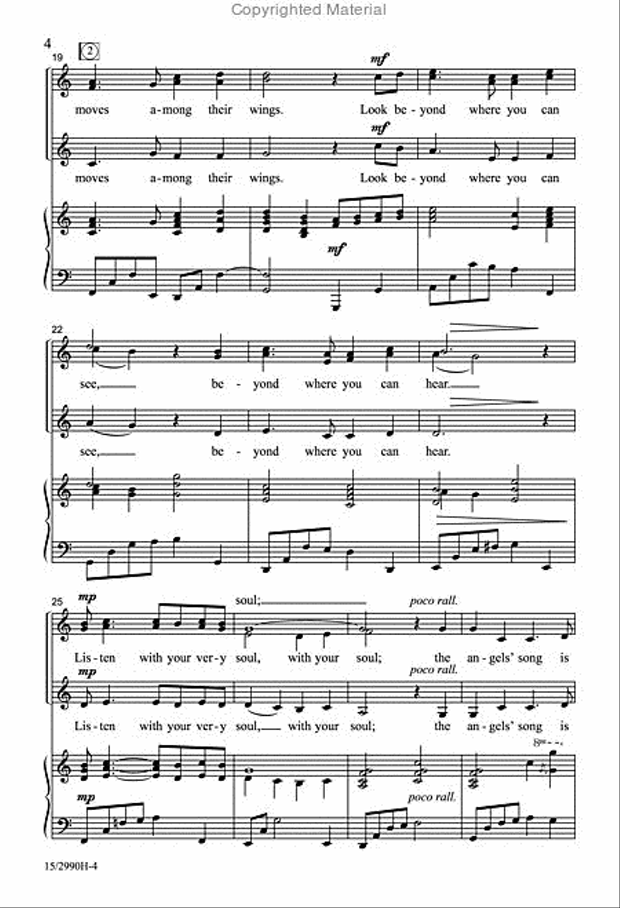 Somewhere Above the Clouds SSA scores gallery preview page 4