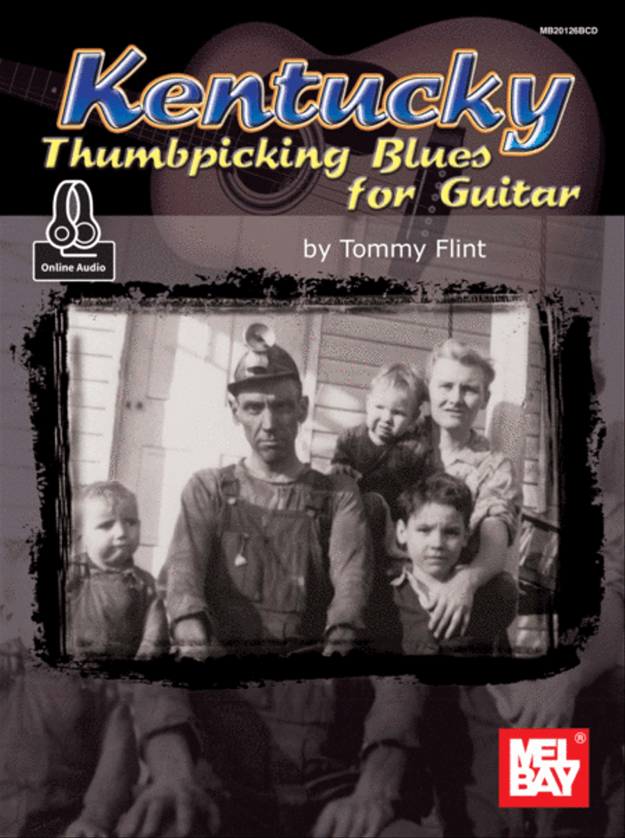 Kentucky Thumbpicking Blues for Guitar Electric Guitar scores gallery preview page 1