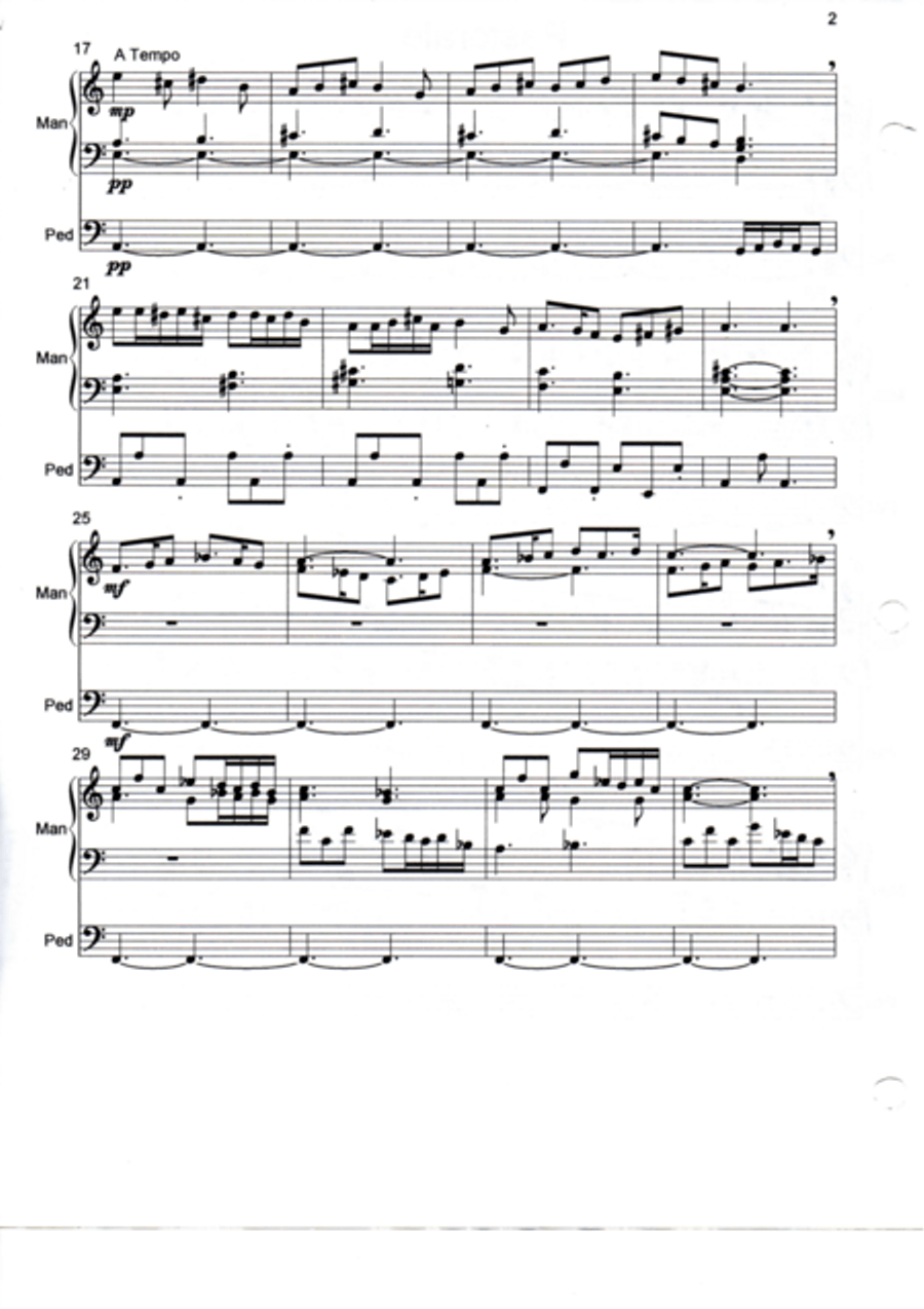 Pastorale Pastorale Organ Solo scores gallery preview page 2
