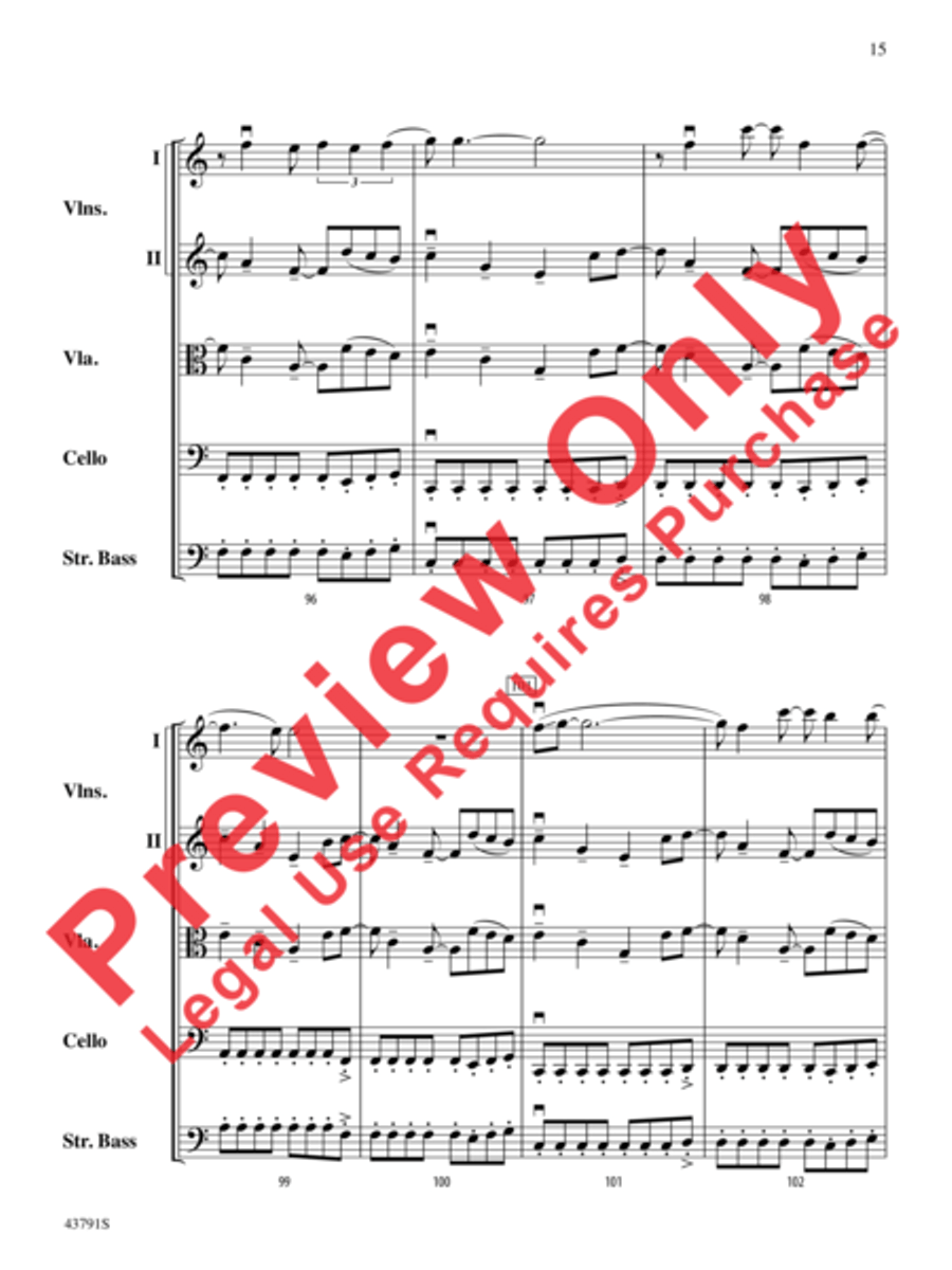 Starlight Starlight String Orchestra scores gallery preview page 32