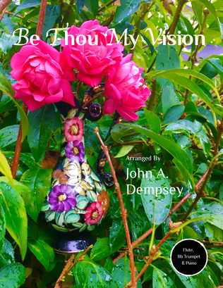 Book cover for Be Thou My Vision (Trio for Flute, Trumpet and Piano)