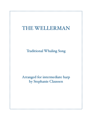 Book cover for The Wellerman - intermediate harp solo