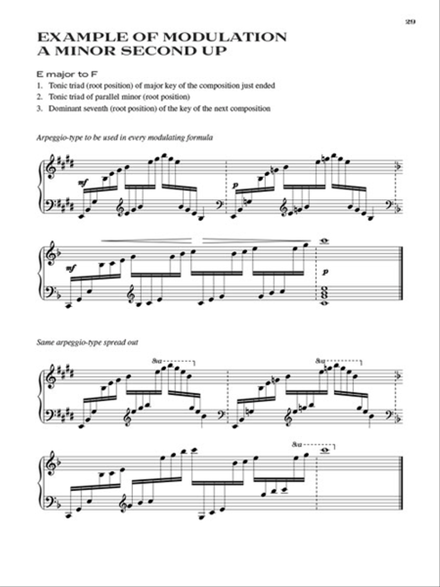 The Art of Modulating Piano Method scores gallery preview page 4