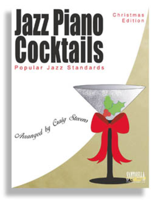 Book cover for Jazz Piano Cocktails * Christmas Edition with CD