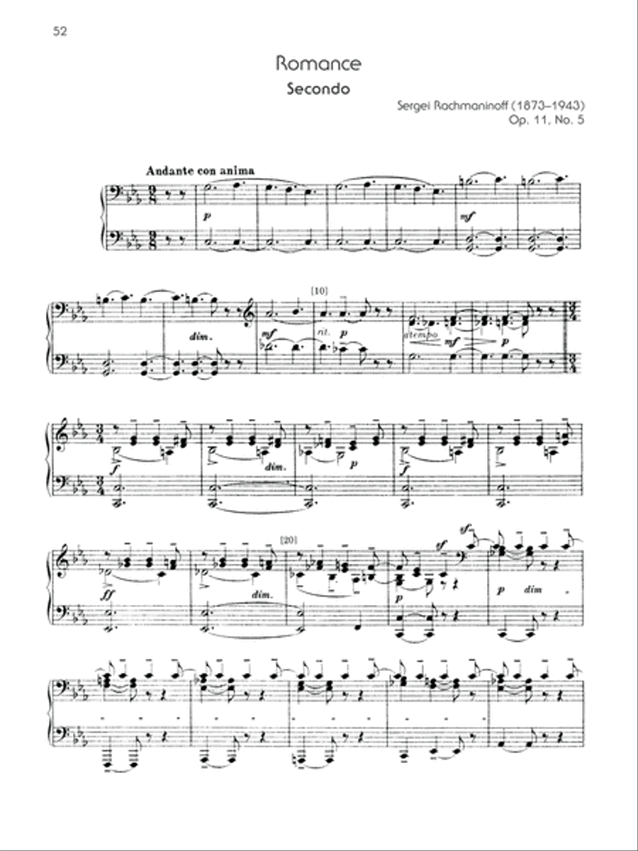 The Piano Works of Rachmaninoff, Volume 8 Small Ensemble scores gallery preview page 7