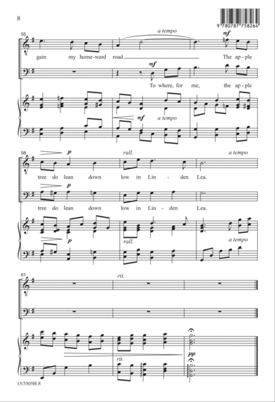 Linden Lea Linden Lea TB scores gallery preview page 8