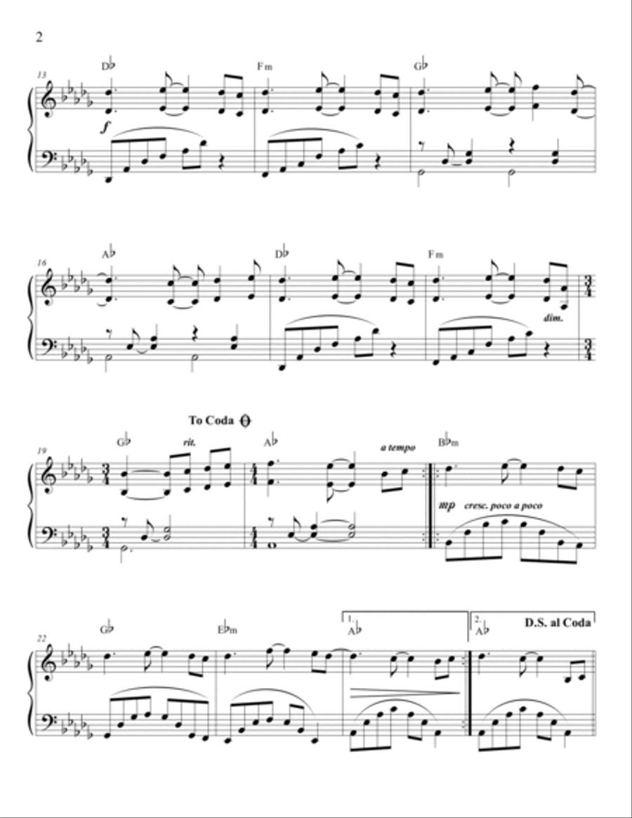 Inspiration Inspiration Piano Solo scores gallery preview page 2