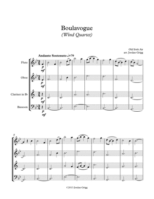 Boulavogue (Wind Quartet)