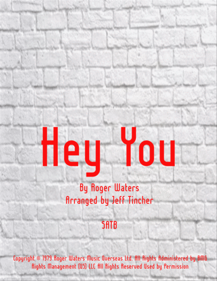 Hey You Hey You 4-Part scores gallery preview page 1