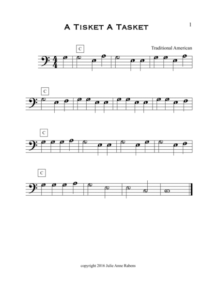 Big Note Bass Notes