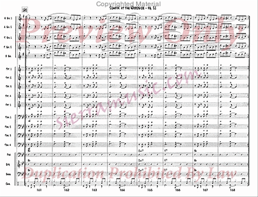 Jumpin' At The Woodside Jumpin' At The Woodside Jazz Ensemble scores gallery preview page 22