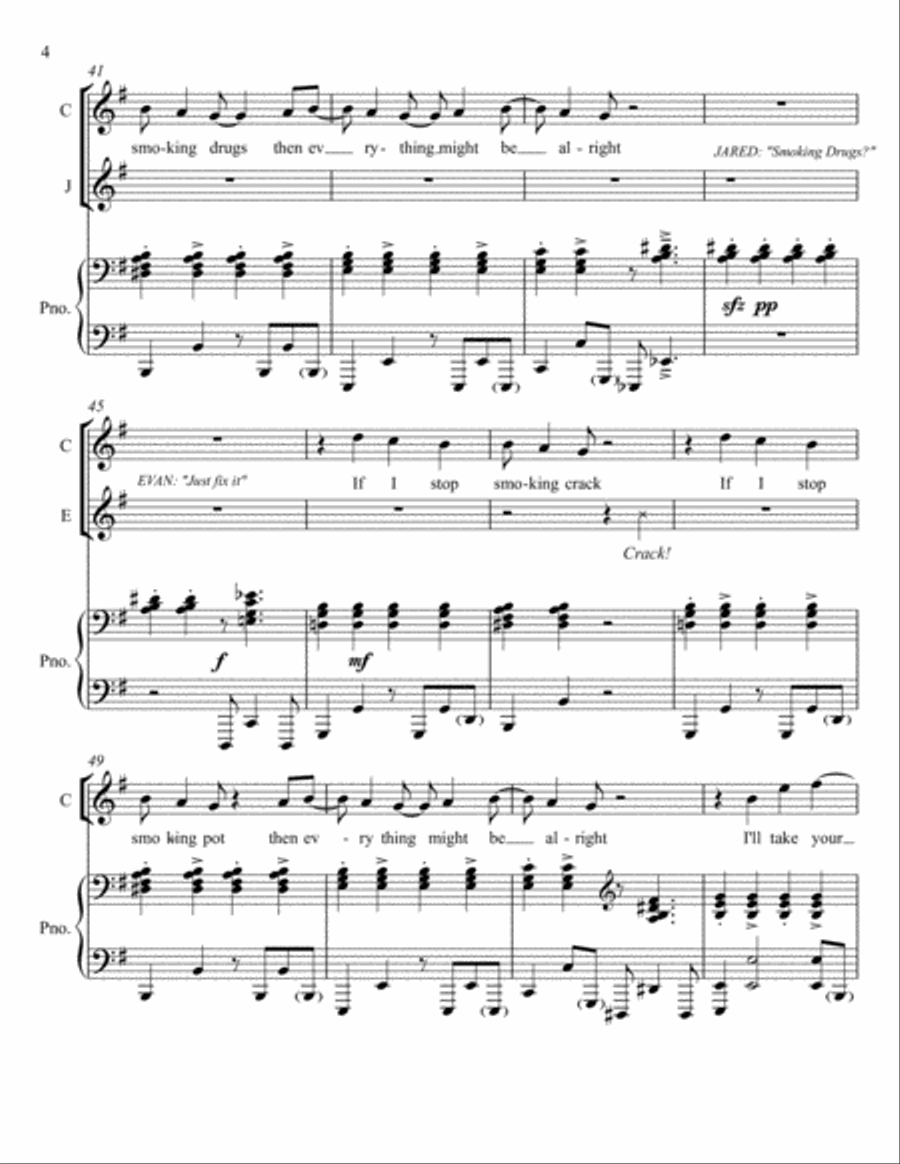 Sincerely, Me Sincerely, Me Voice scores gallery preview page 4