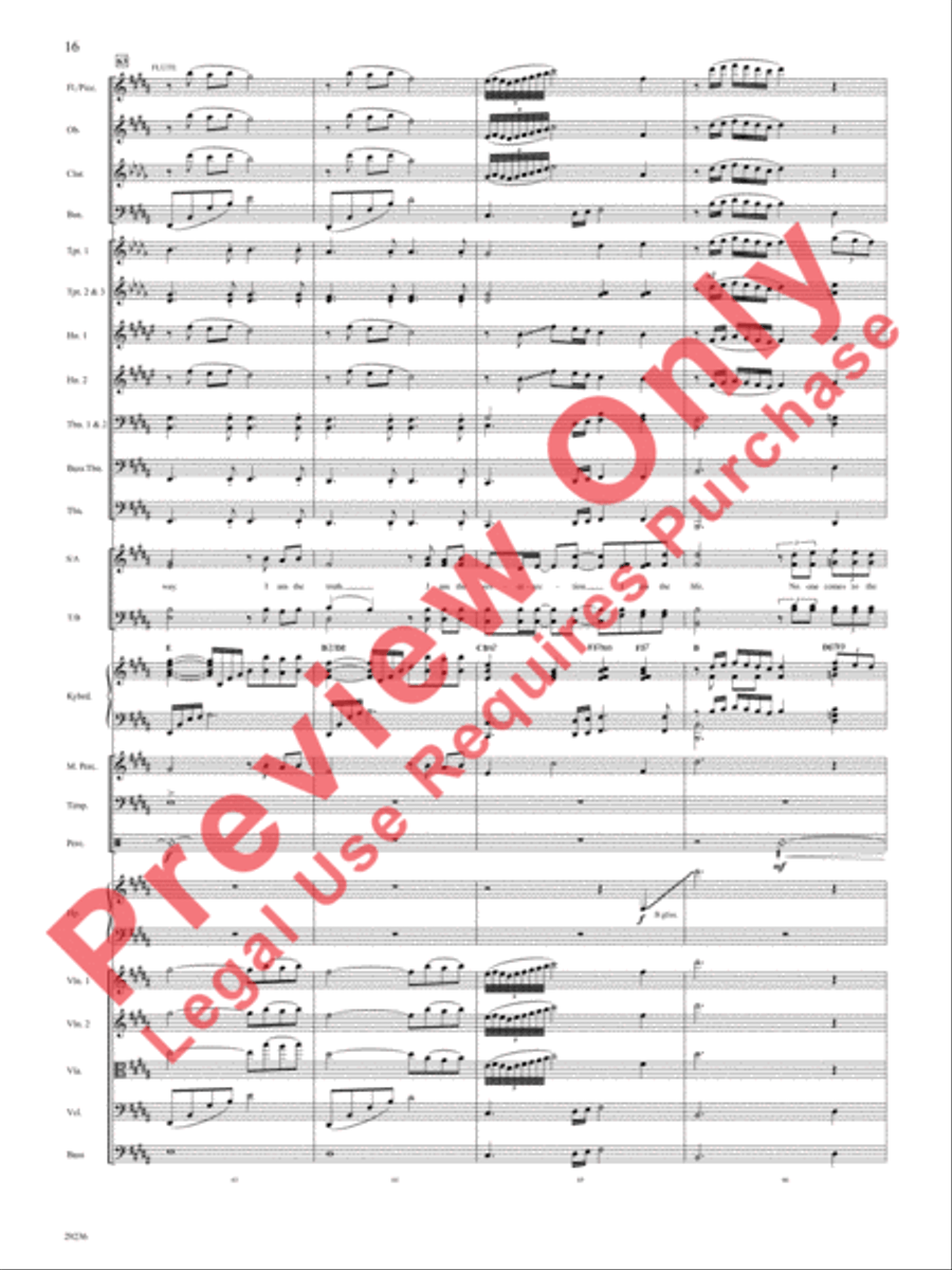 I Am I Am Choir scores gallery preview page 17