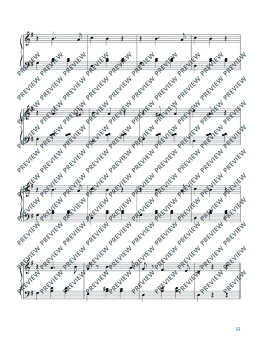 Swan Lake Swan Lake Piano Solo scores gallery preview page 12