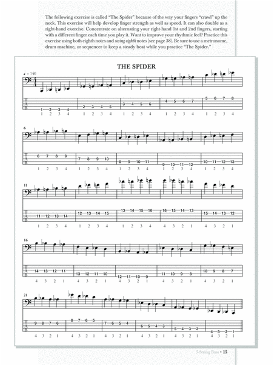 5-String Bass Double Bass scores gallery preview page 4