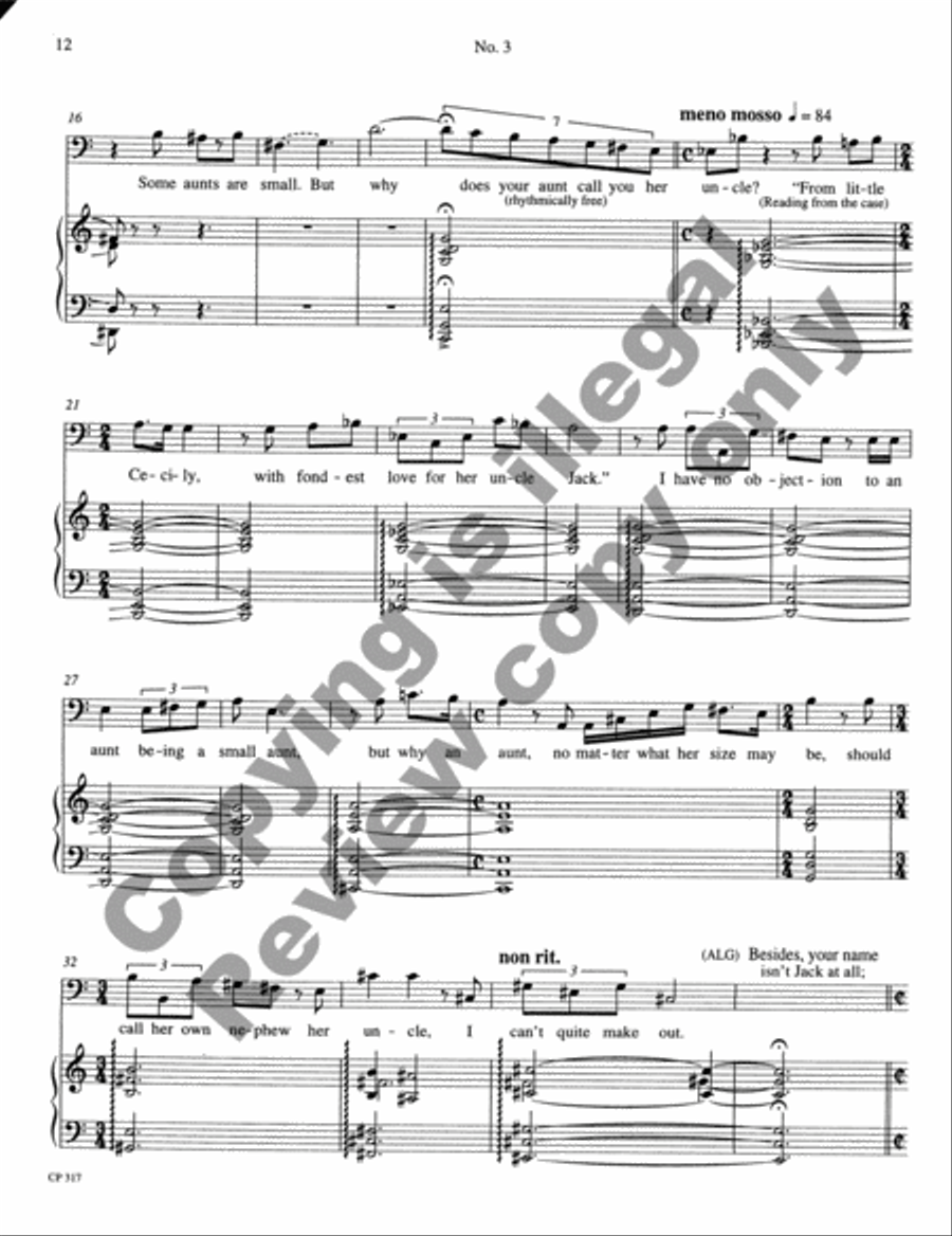 Ernest Worthing Ernest Worthing Voice scores gallery preview page 16