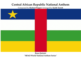 Central African Republic National Anthem for Brass Quintet
