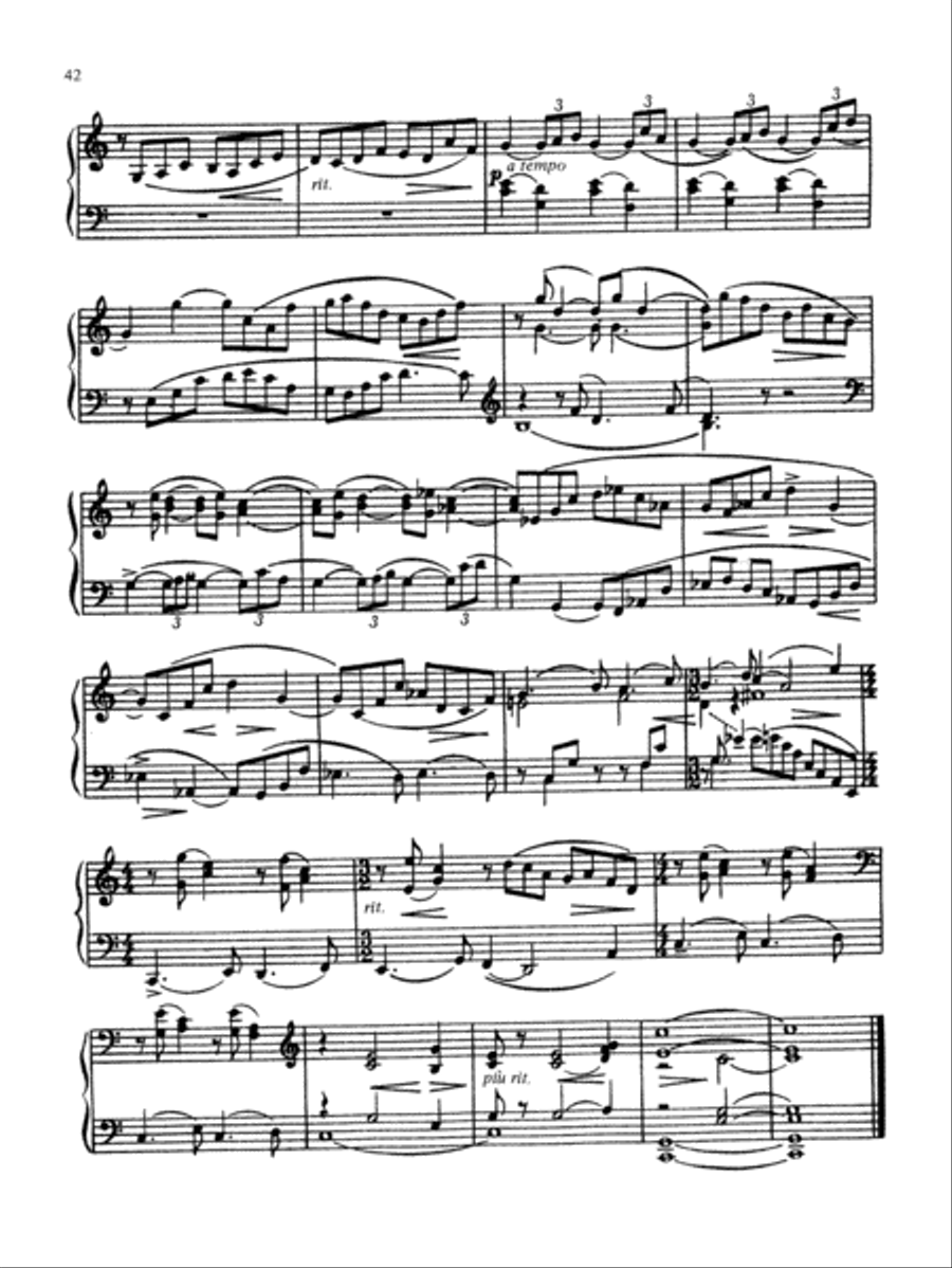Miaskowsky: Three Sonatas Piano Solo scores gallery preview page 6