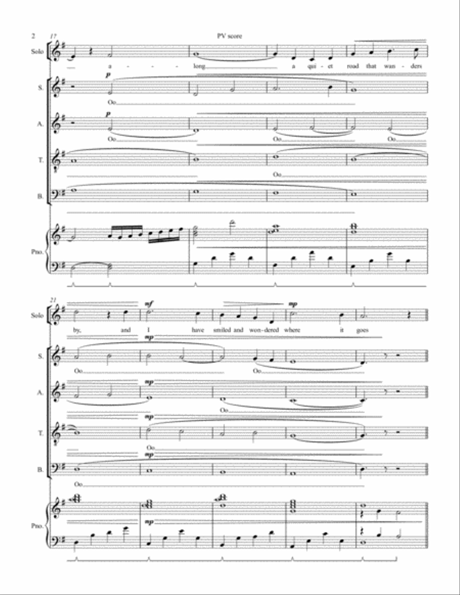 An American Hymn An American Hymn 4-Part scores gallery preview page 2