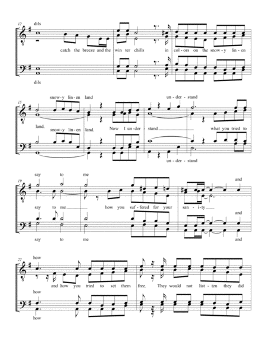 Vincent (Starry Starry Night) Small Ensemble scores gallery preview page 2