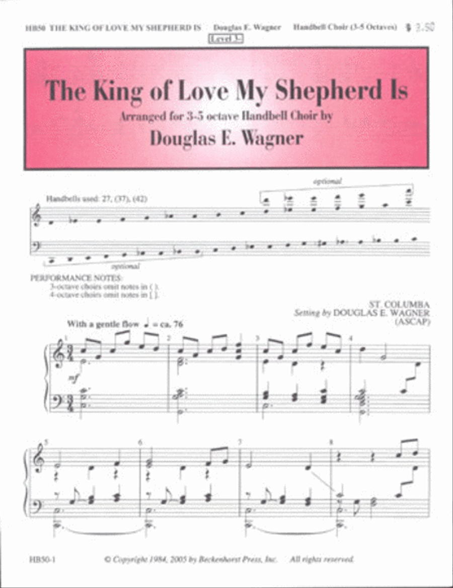 The King of Love My Shepherd Is - Wagner 5-Octaves scores gallery preview page 1