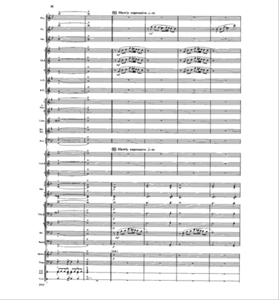 Novena Concert Band scores gallery preview page 16