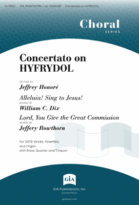 Book cover for Concertato on HYFRYDOL