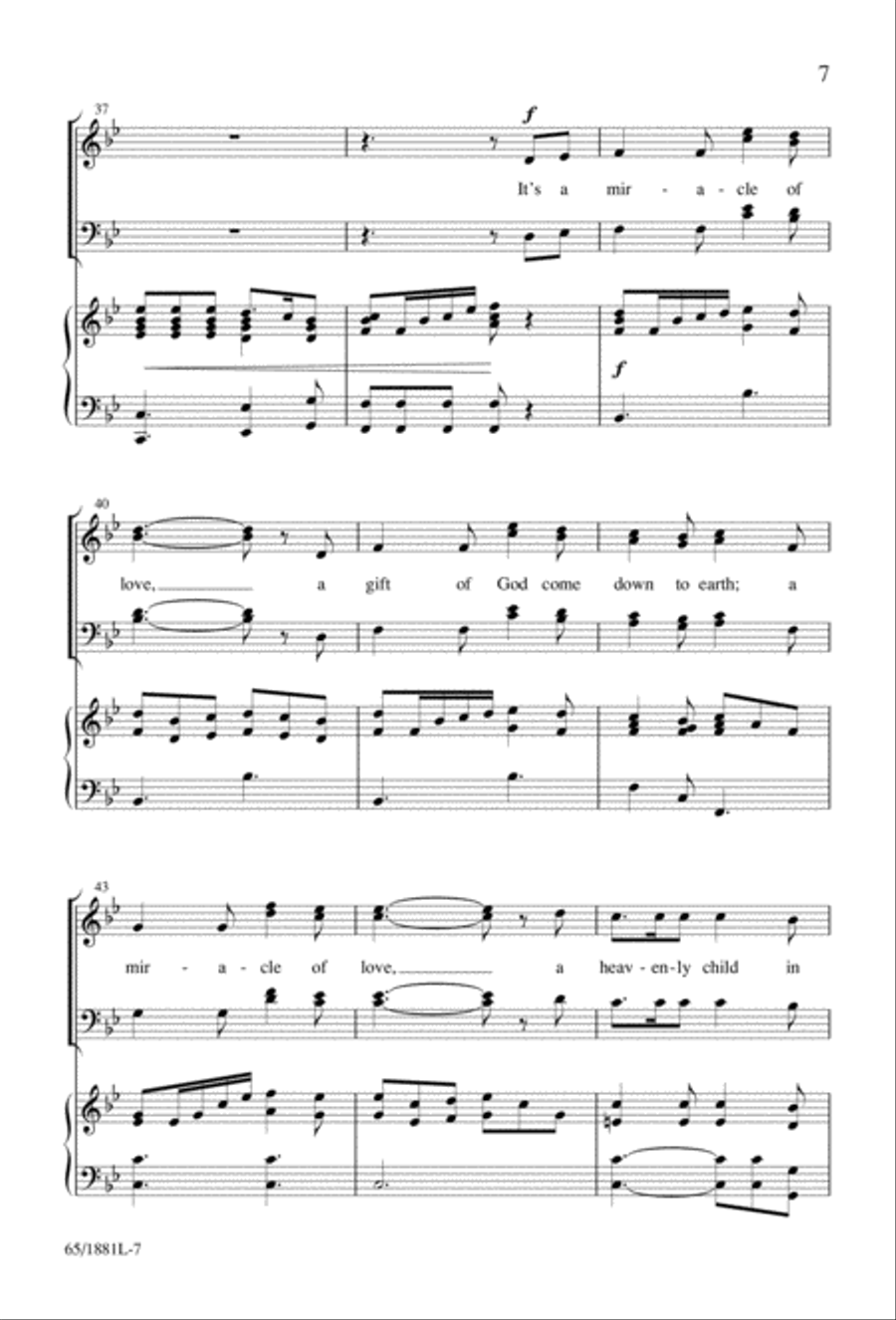 A Very Special Night A Very Special Night Unison Choir scores gallery preview page 9