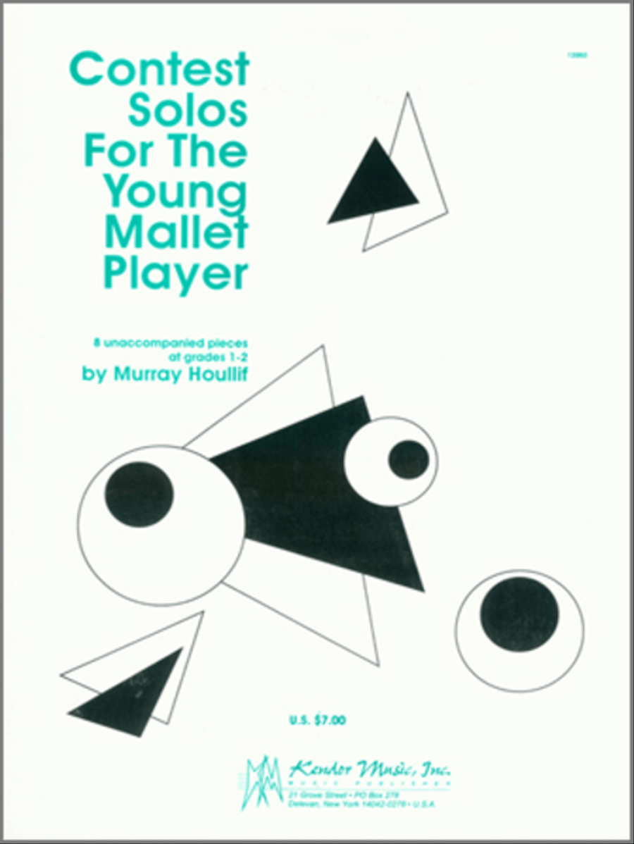Contest Solos For The Young Mallet Player by Murray Houllif Percussion - Sheet Music