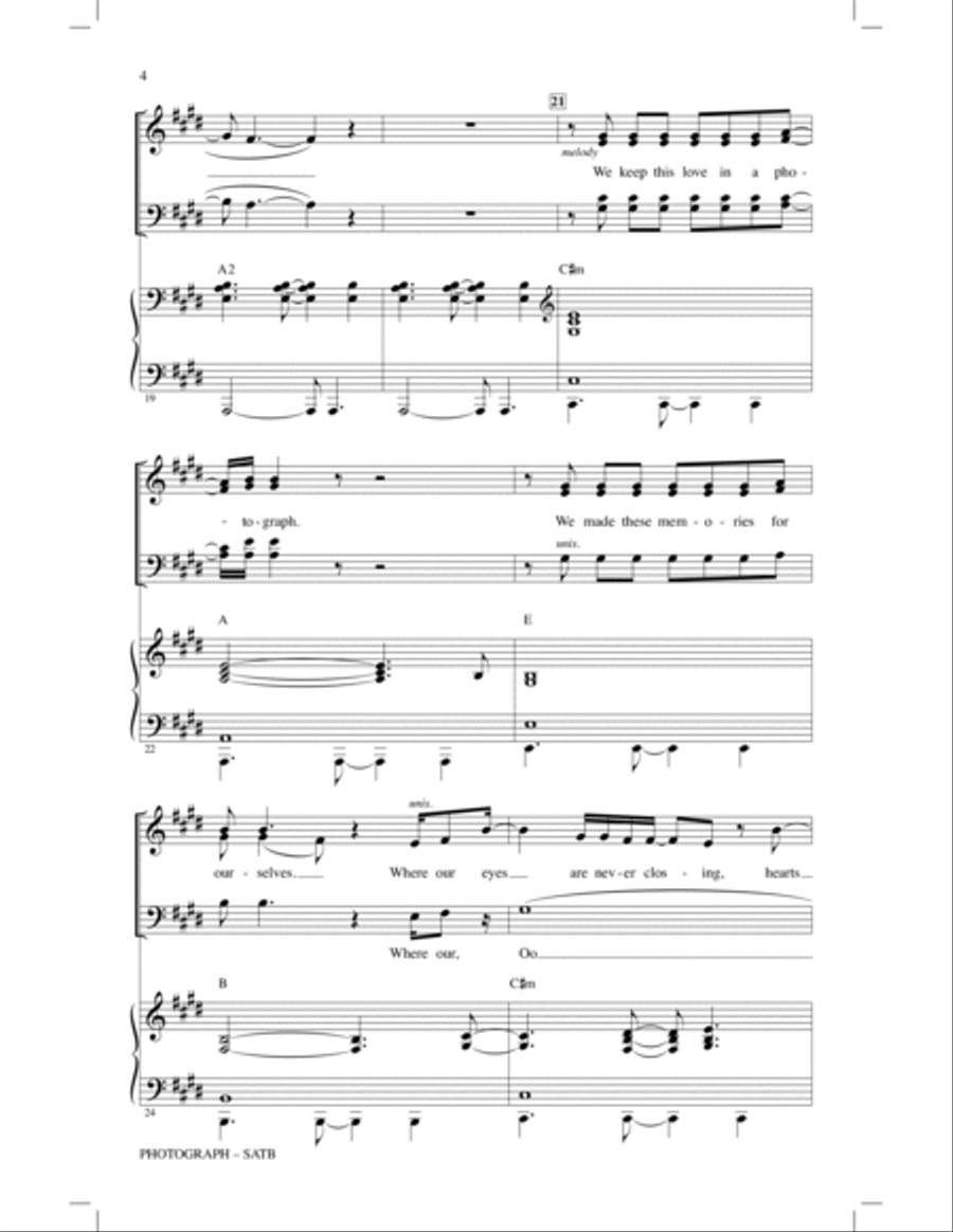 Photograph 4-Part scores gallery preview page 3