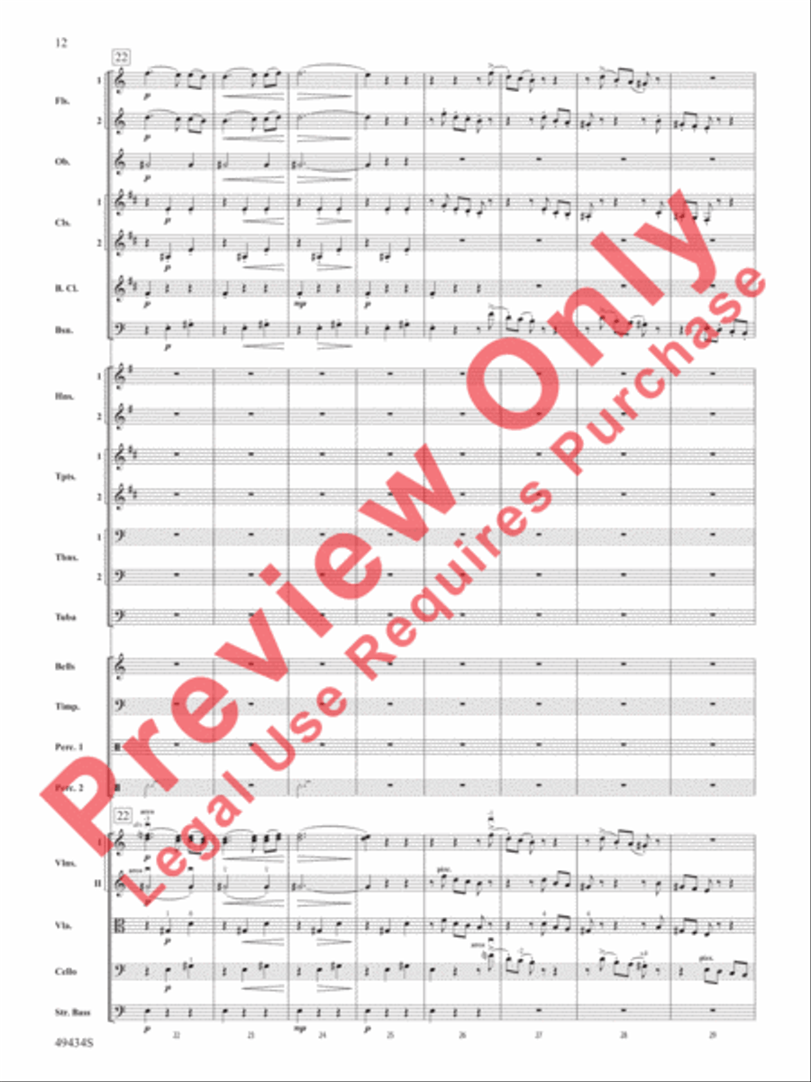 Peer Gynt Suite No.1, Op. 46 Full Orchestra scores gallery preview page 13