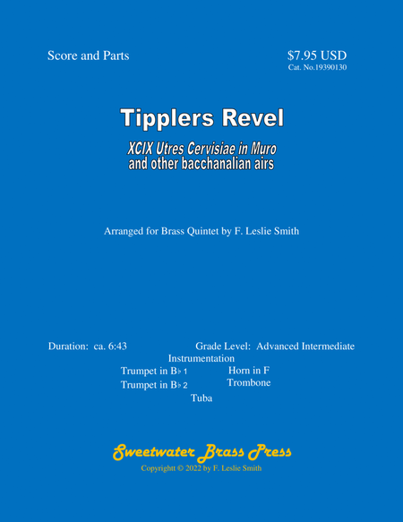 Tipplers Revel (XCIX Utres Cervisiae in Muro and other bacchanalian airs) image number null