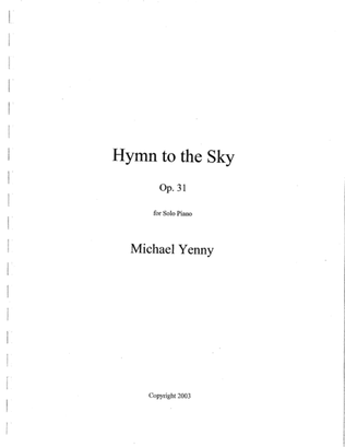 Hymn to the Sky, op. 31