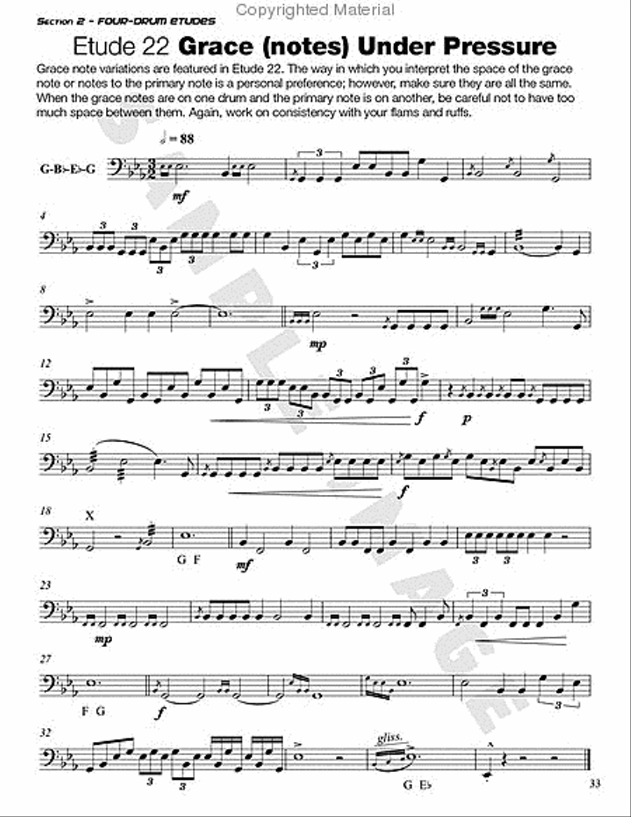 Pedal to the Kettle Percussion scores gallery preview page 33
