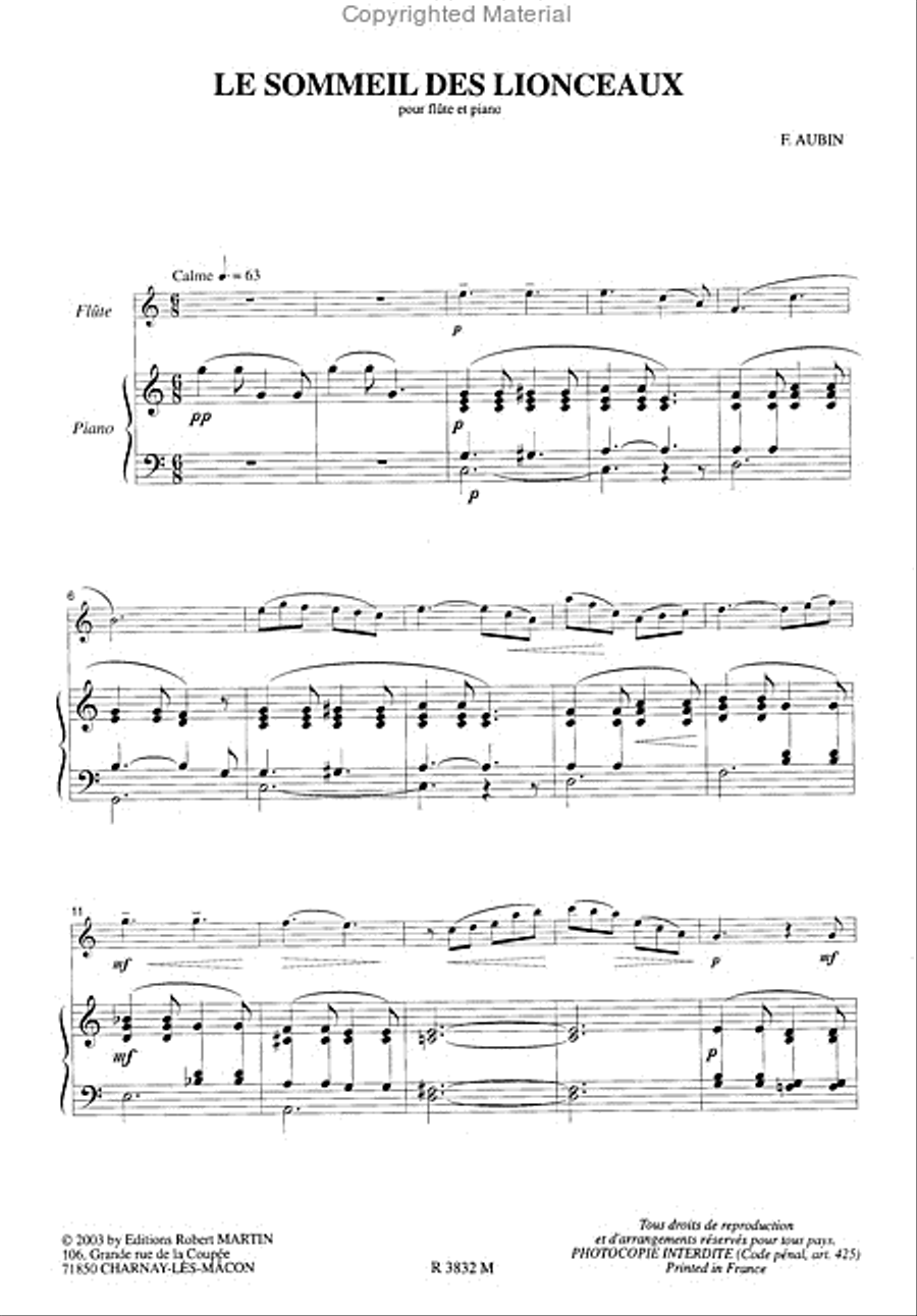 Le Petit Flûté au Cirque Vol.4 Piano scores gallery preview page 14