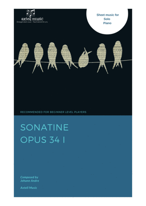 Sonatine Opus 34. I by Johann Andre