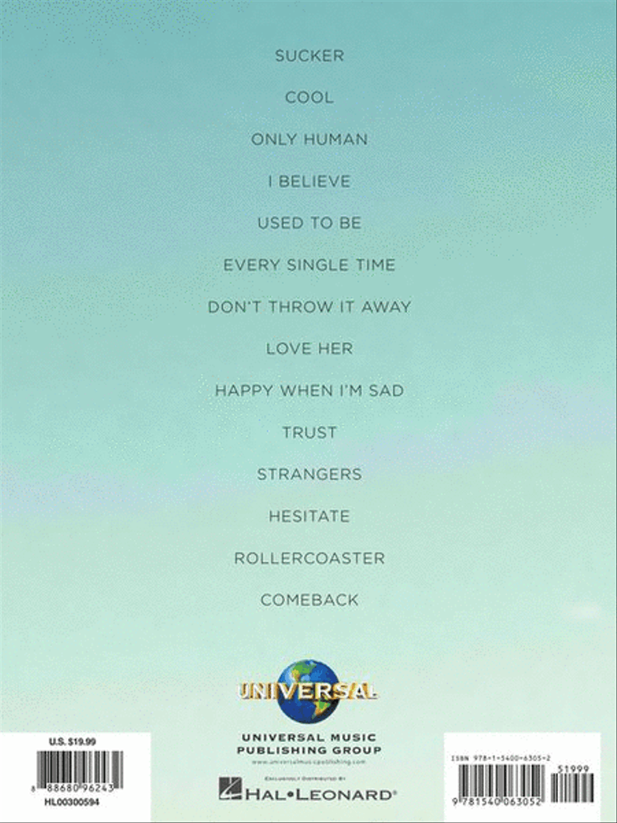 Jonas Brothers – Happiness Begins Piano, Vocal, Guitar scores gallery preview page 8