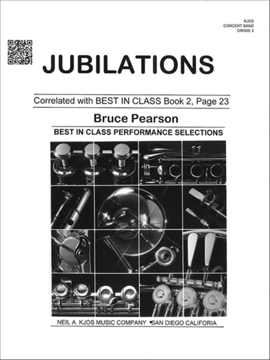Jubilations - Score Concert Band scores gallery preview page 1